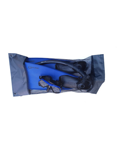 Conjunto Barb. Andorinha + Másc. Extra Vision + Tubo Las Vegas Pr/Az/Tr/Az/Pr