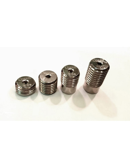 Kit de Contrapesos Geronimo Pro 20–40–60–80 g