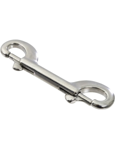 Mosquetão Duplo Inox. AISI 316 105mm