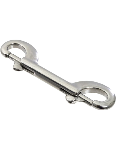 Mosquetão Duplo Inox. AISI 316 105mm
