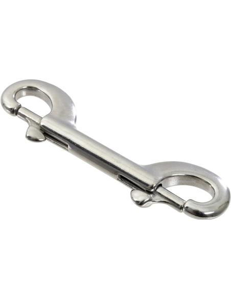 Mosquetão Duplo Inox. AISI 316 105mm