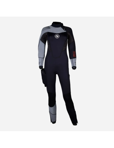Fato Húmido Dynaflex 5,5 mm Fecho Traseiro Senhora Aqualung | AquaSport