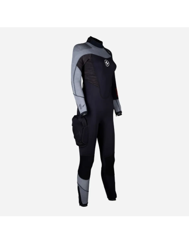 Fato Húmido Dynaflex 5,5 mm Fecho Traseiro Senhora Aqualung | AquaSport