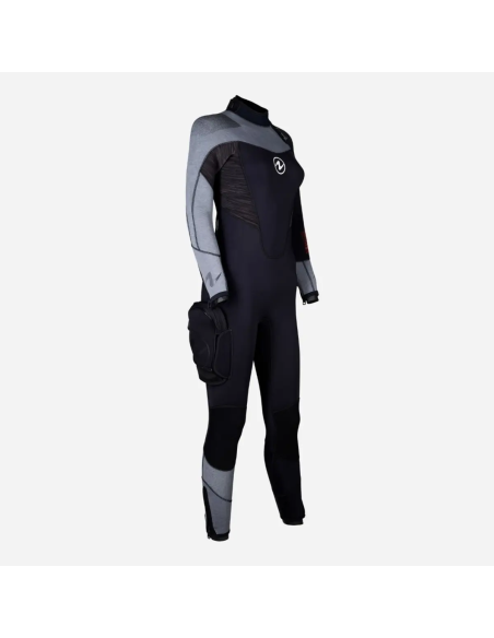 Fato Húmido Dynaflex 7 mm Fecho Traseiro Senhora Aqualung | AquaSport