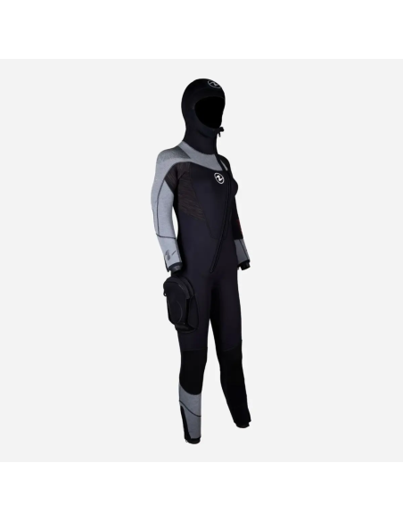 Fato Húmido Dynaflex 7 mm Fecho Frontal Senhora Aqualung | AquaSport