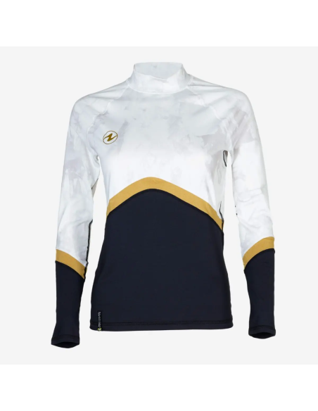 Rashguard Slim Fit Manga Comprida Senhora Aqualung | AquaSport