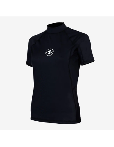 Rashguard Slim Fit Manga Curta Senhora Aqualung | AquaSport