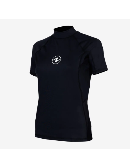 Rashguard Slim Fit Manga Curta Senhora Aqualung | AquaSport