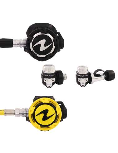 Conjunto Regulador Helix Pro + Octopus Aqualung | AquaSport