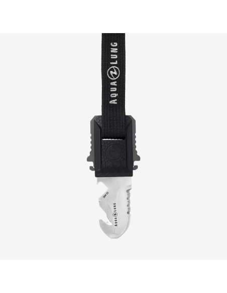 Faca Micro Squeeze Ponta Romba Inox 5,1 cm Aqualung | AquaSport