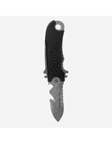 Faca Small Squeeze Ponta Aguçada Titânio 8,9 cm Aqualung | AquaSport