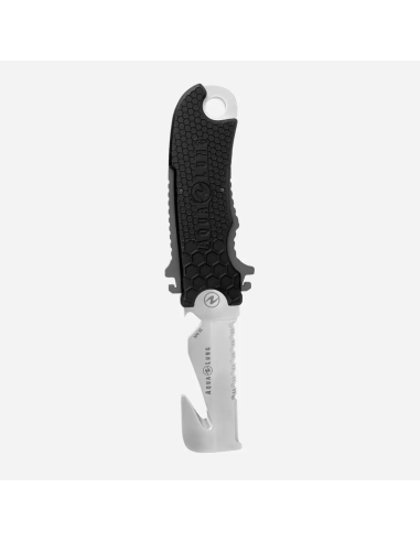 Faca Small Squeeze Ponta Redonda Inox 8 cm Aqualung | AquaSport