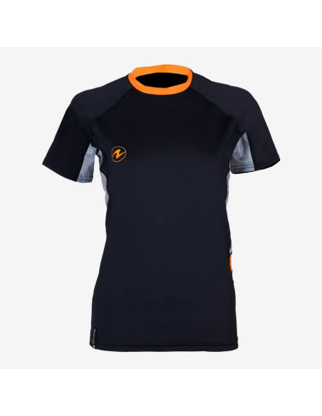 Rashguard Loose Fit Manga Curta Senhora Aqualung | AquaSport