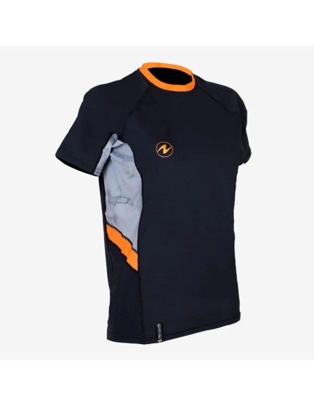 Rashguard Loose Fit Manga Curta Senhora Aqualung | AquaSport