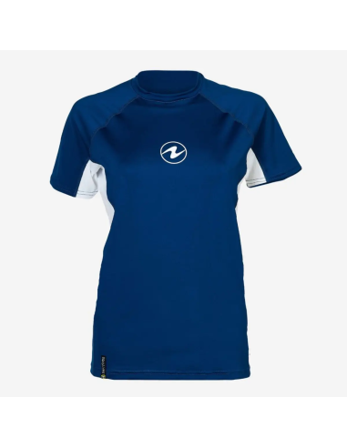 Rashguard Loose Fit Manga Curta Senhora Aqualung | AquaSport