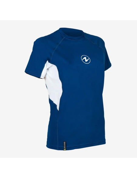 Rashguard Loose Fit Manga Curta Senhora Aqualung | AquaSport