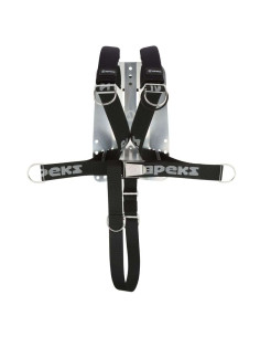 Arnês Deluxe com Placa de Alumínio Apeks | AquaSport