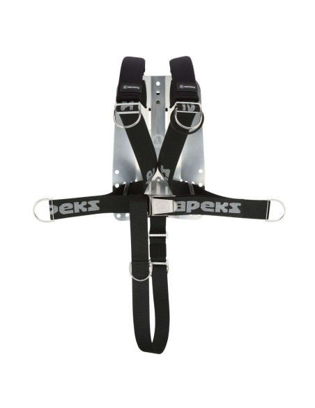 Arnês Deluxe com Placa de Alumínio Apeks | AquaSport