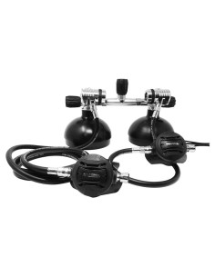 Conjunto Regulador TEK3 Bi-garrafa Apeks | AquaSport 2