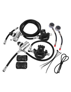 Conjunto Regulador XTX50 Sidemount Apeks | AquaSport