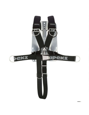 Arnês Deluxe com Placa de Aço Inox Apeks | AquaSport
