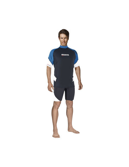 Rash Guard Loose Fit Manga Curta Homem Mares | AquaSport