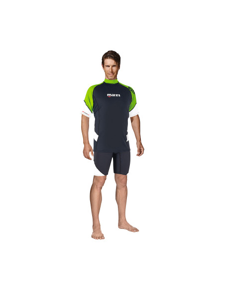 Rash Guard Loose Fit Manga Curta Homem Mares | AquaSport