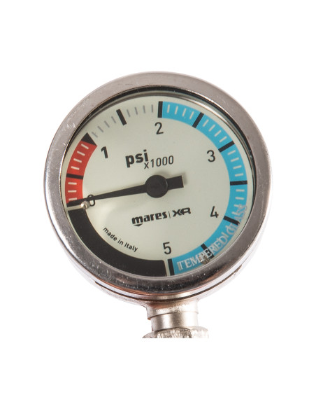 Manómetro SPG52 com Mangueira 60 cm XR Mares | AquaSport