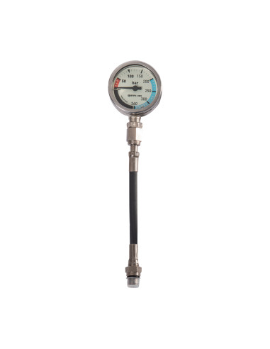 Manómetro SPG52 15 cm Oxigénio XR Mares | AquaSport