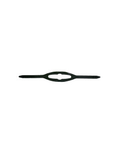 Correia de Máscara em Silicone Preta Mares | AquaSport