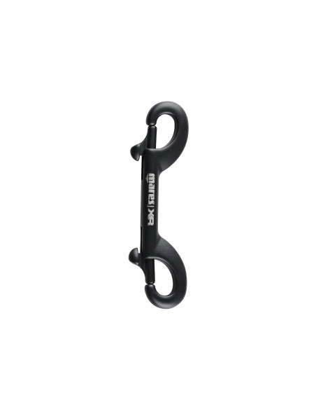 Mosquetão Duplo SS316 Cerâmico Preto XR Mares | AquaSport