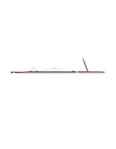 Haste com Aletas Strike 6 mm Mares | AquaSport