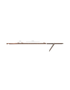 Haste com Aletas Strike 7 mm Tri-cut Mares | AquaSport