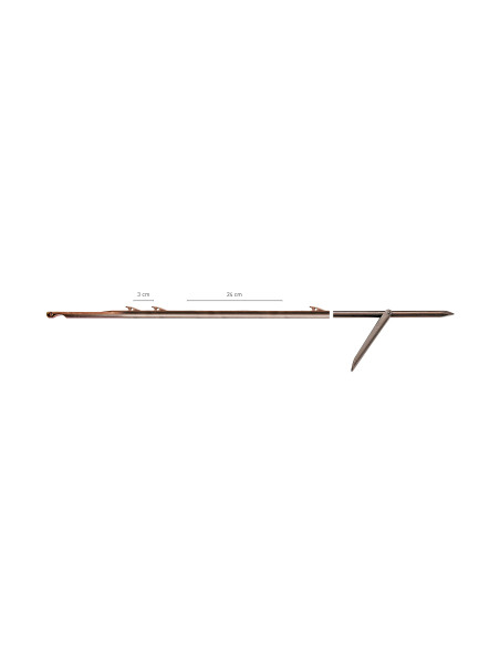 Haste com Aletas Strike 7 mm Tri-cut Mares | AquaSport
