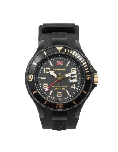 Relógio Traveller Dual Time Gold